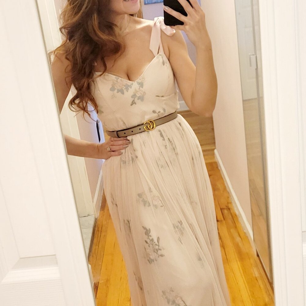 Uber Feminine Blush Dress